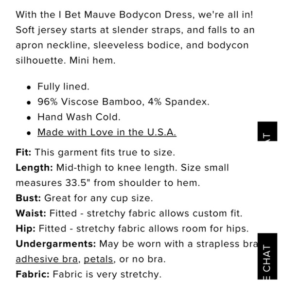 Lulus I Bet m Bodycon Dress Size Small - Picture 8 of 8